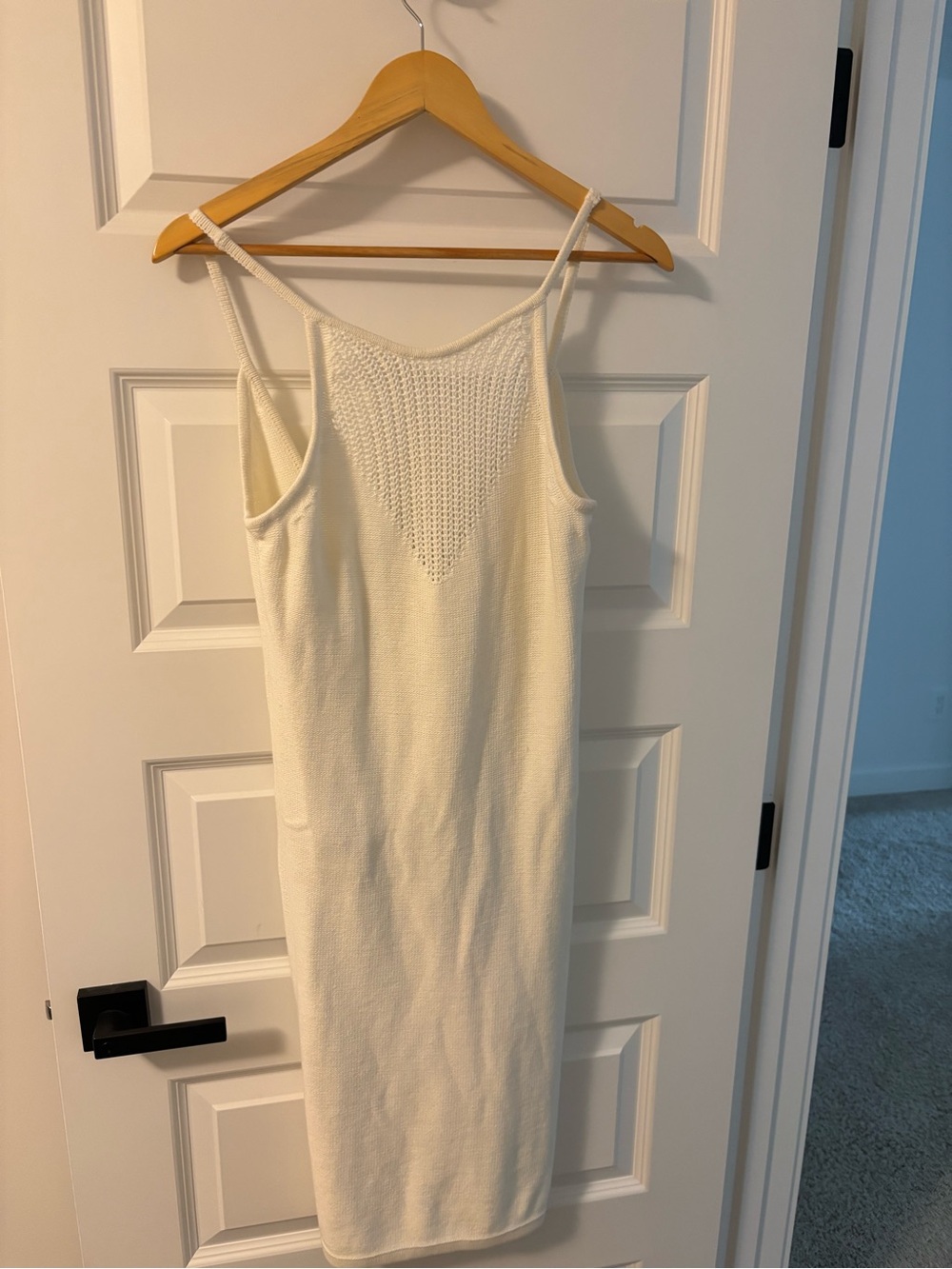 Calvin Klein Knit Midi Slip Dress